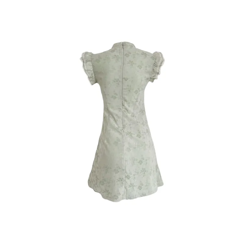 MA JOURNEE Sleeveless Dress Women's Green-1