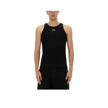 MSGM SS25 Tank Tops Men's Black