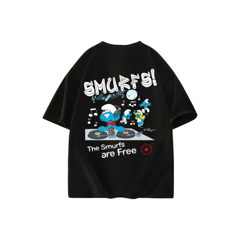 The Smurfs T Shirts Unisex-4