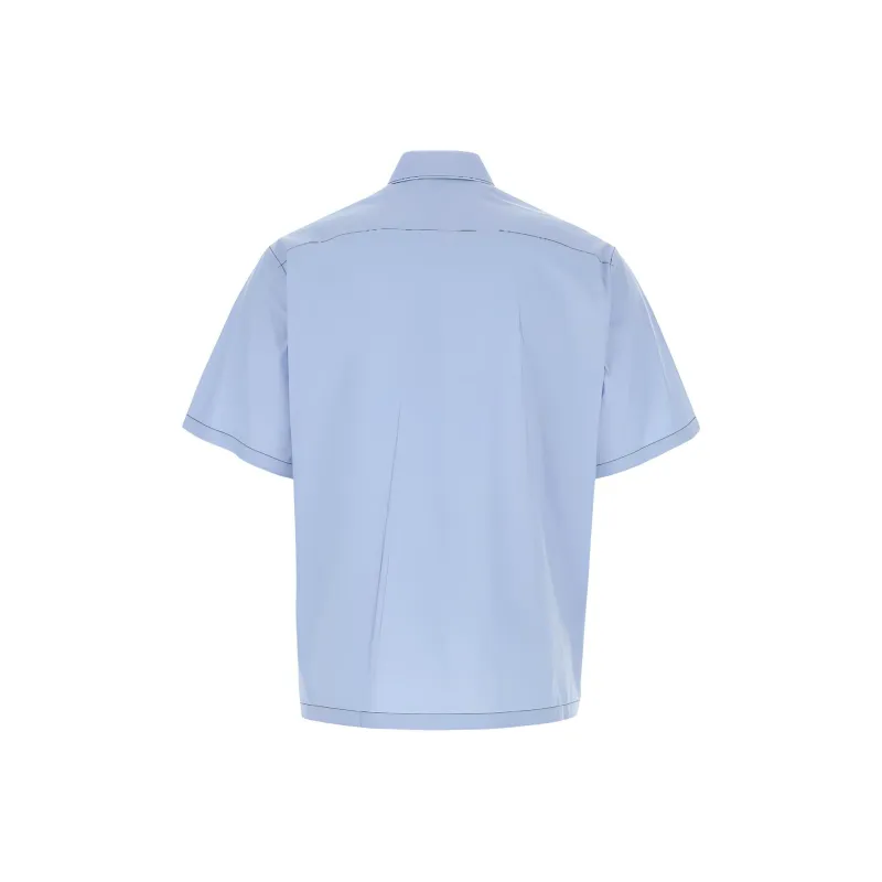 PRADA Short Sleeved Button Up Shirt-1