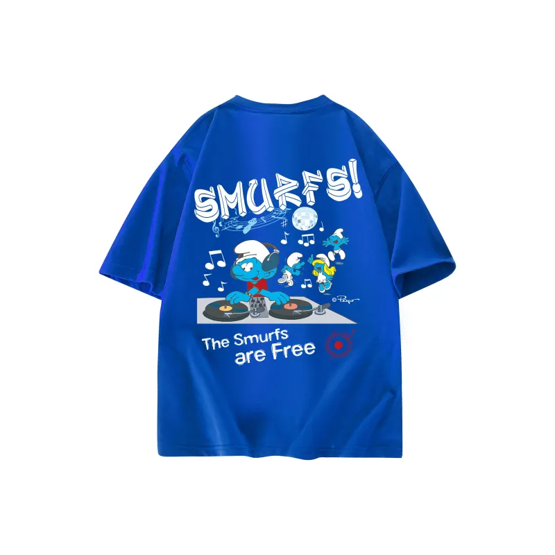The Smurfs T Shirts Unisex-16