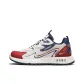 Beige Red Blue