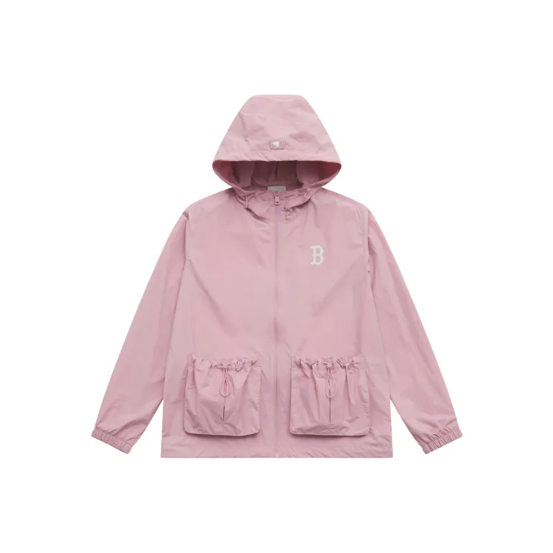 MLB Basic Collection Basic Boston Red Sox SS25 Jackets & Coats Unisex Pink-0