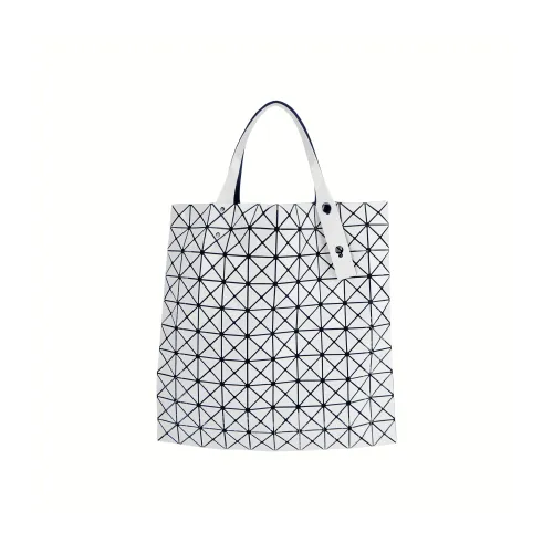 ISSEY MIYAKE Prism Polyvinyl Chloride Tote Bag, Shopping Bag, Handbag Women's White