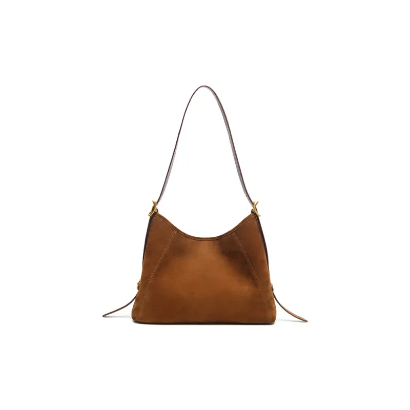 SUPERMERCY One Stroke Series Sheepskin One Shoulder Underarm Crossbody Bag Women's Multicolor Scheme-6