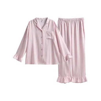 Peninsula City Pajama Set Baby Like Sleep Women's Pink