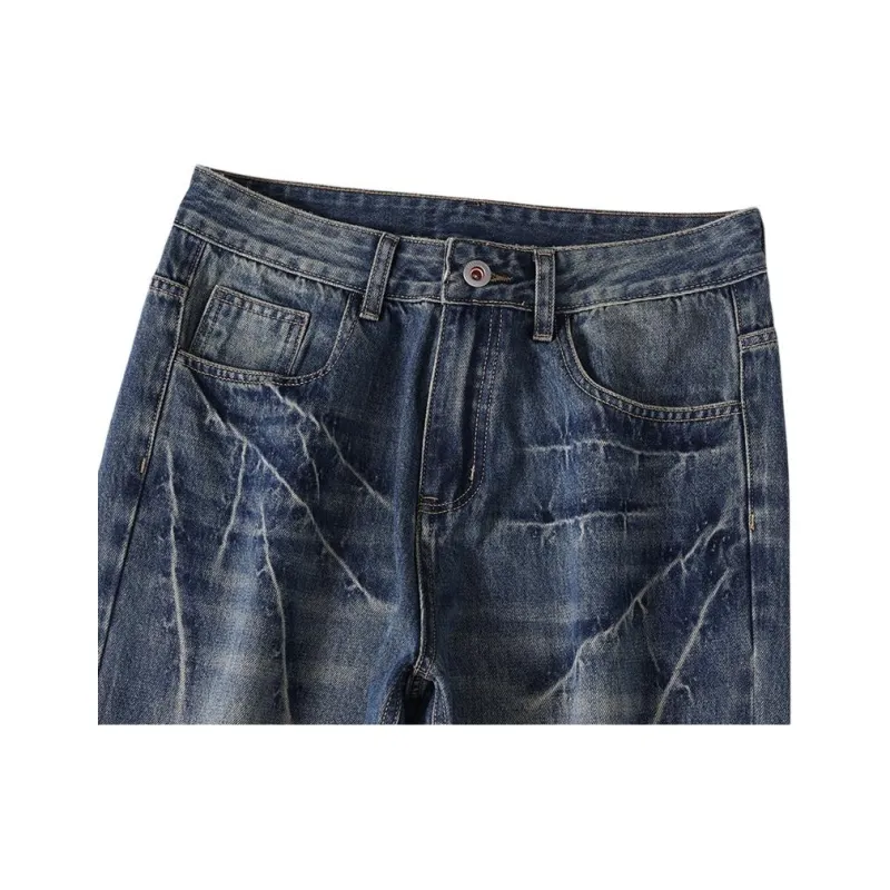 FASTFISH Jeans Men Blue-3
