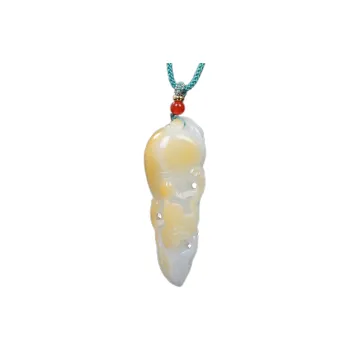 Liu Jinfu Glutinous Jade Necklaces Unisex