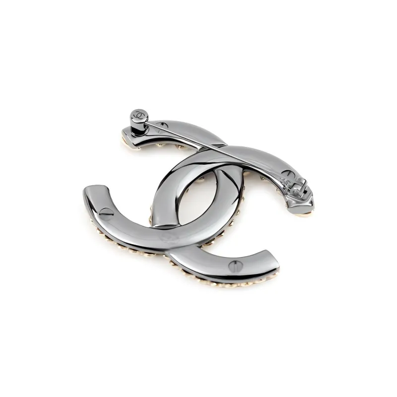CHANEL Brooches Brass Brooches Unisex-1