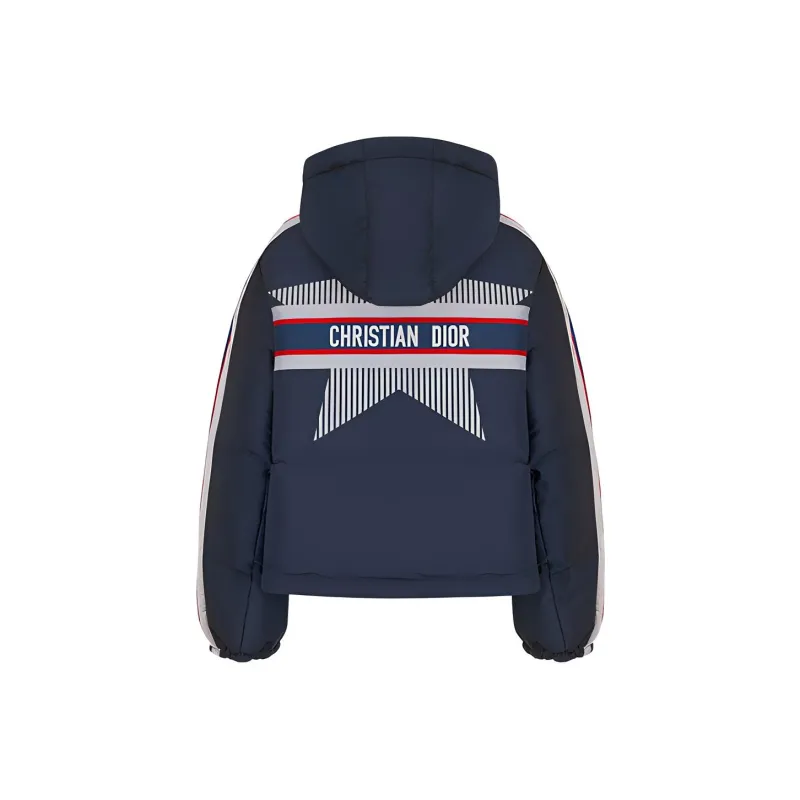 DIOR Quarterly New Products Down Jackets Women's Blue-1