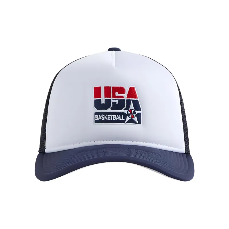 KITH X New Era For Usa Basketball Nolan Trucker Hat-1