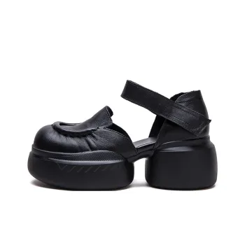 PLO CART Chunky Heel High Heels Women's