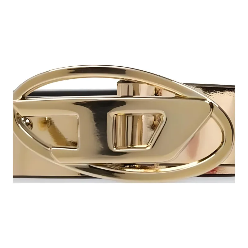 DIESEL Oval D Logo B 1Dr Buckle Belt-2