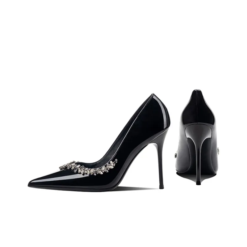 Yang Nianhua Slim Heel High Heels Women's-11