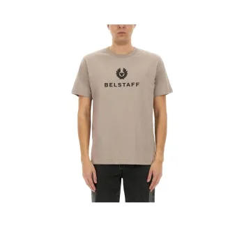 Belstaff SS25 T Shirt Men's Light Umber