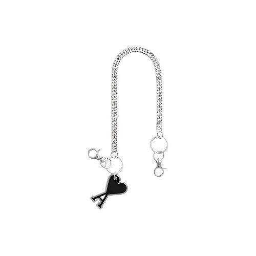 AMIPARIS Logo plaque Chain link Key Chain