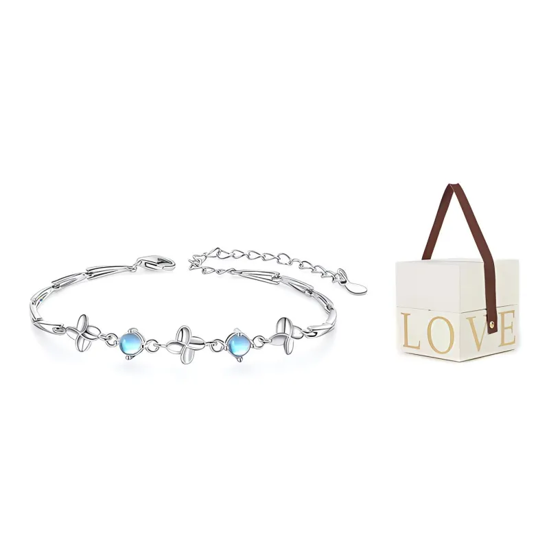 Asia Star S925 Silver Bracelets Women's-4