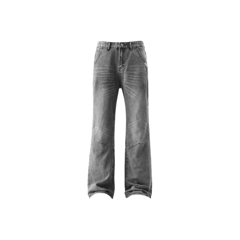 WELTER EXPERIMENT Jeans Unisex Concrete Gray Extended Style-0