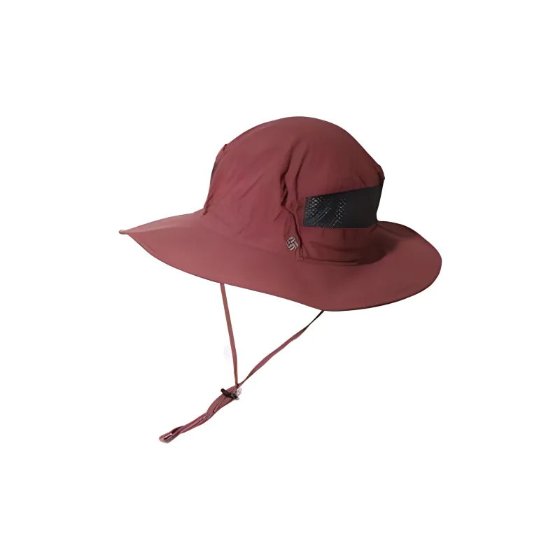 Columbia Nylon Bucket Hats Unisex Red-2
