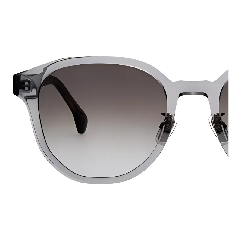 Paul Smith Plate Frame Square Sunglasses Unisex Gray-2