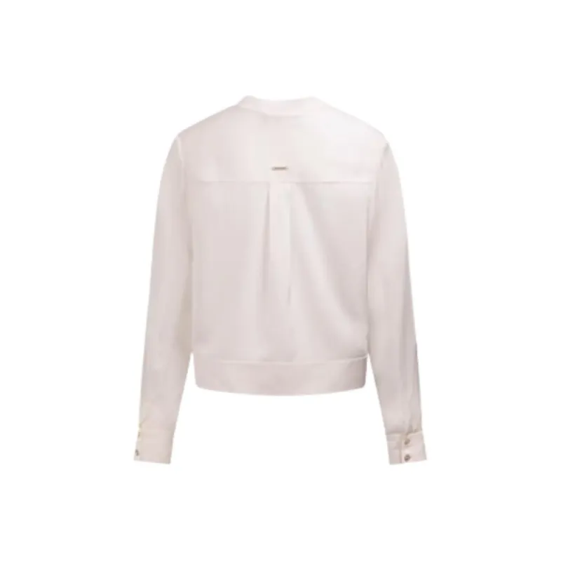 Hush Puppies Jackets Coats Women's Milkshake White-1