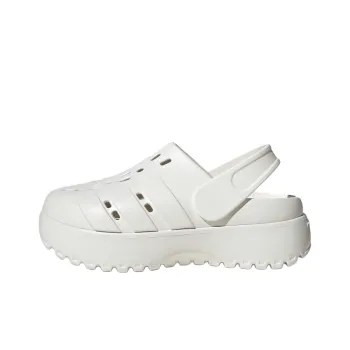Adidas Adilette Clogs Women's White