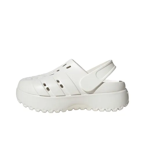 Adidas Adilette Clogs Women's White