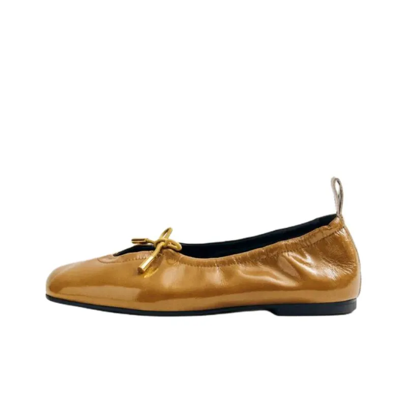 ALOHAS Rosalind Casual Single Shoes Women's Yellow-0