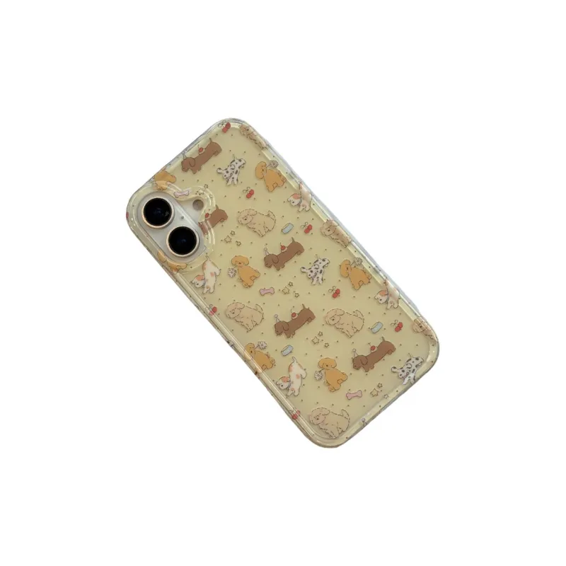 Kona Chun TPU Material Phone Cases Compatibility With Apple 16 Pro Max/15 Pro/14 Pro/13/iPhone 16 Pro-4
