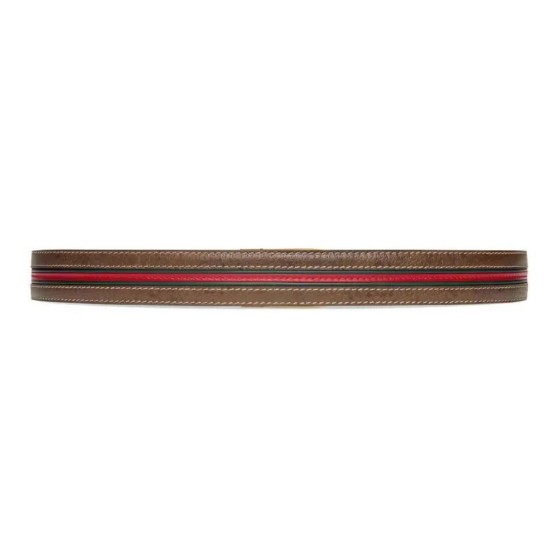 GUCCI Interlocking G Buckled Belt-1