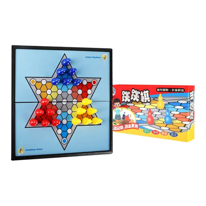 Holy Hands Flight Chess Five In A Row Chinese Chess Checkers Multifunctional Board All in One Board Games-5