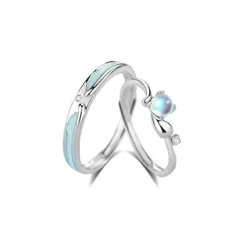 7℃ 999 Fine Silver Rings Unisex