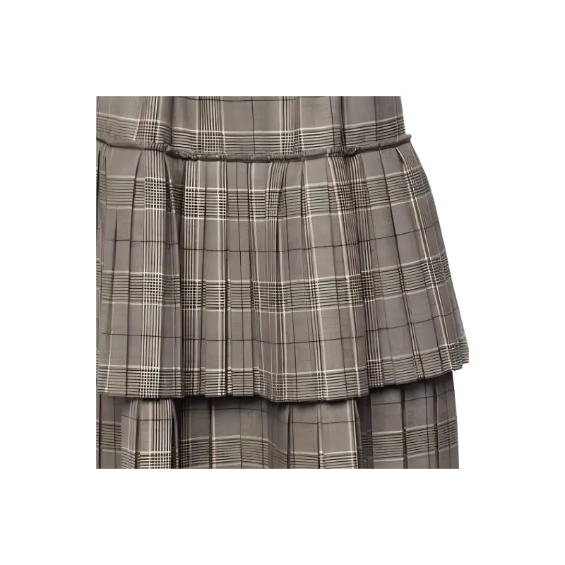GUCCI Casual Long Skirts Women's Brown-4