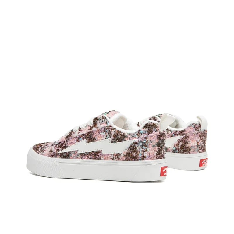 SITULANG Anti Slip Wear Resistant Low Top Skateboard Shoes Unisex Starry Blue-32