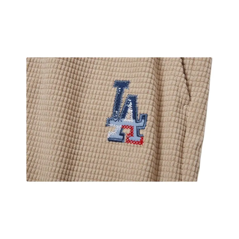 New Era x MLB SS24 Los Angeles Dodgers Skate Collection Casual Pants Unisex Khaki-4