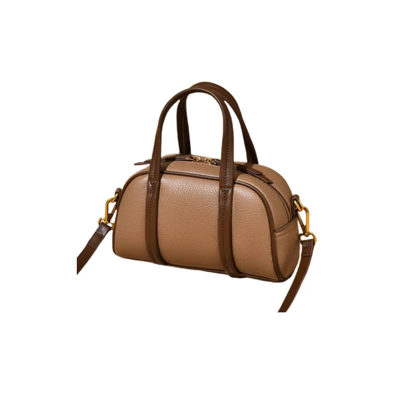 Versman PU Bowling Bag, Shoulder Bag, Handbag Women's Multicolor-4