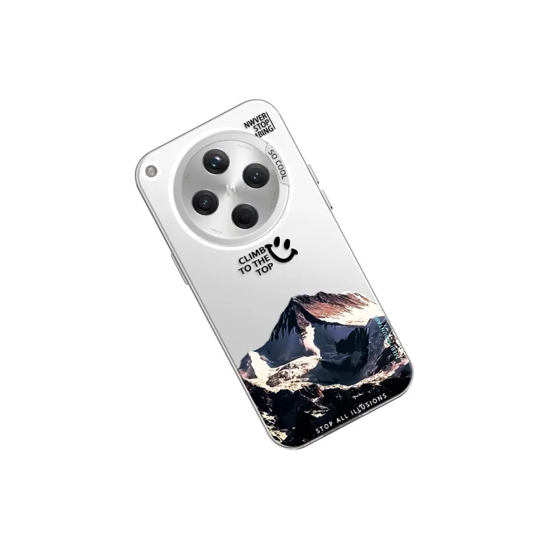 CHUNFAN PC Material Phone Cases Compatibility With OPPO A5 Pro/Find X8/Reno 12/11/Pro Quiet Luxury-7