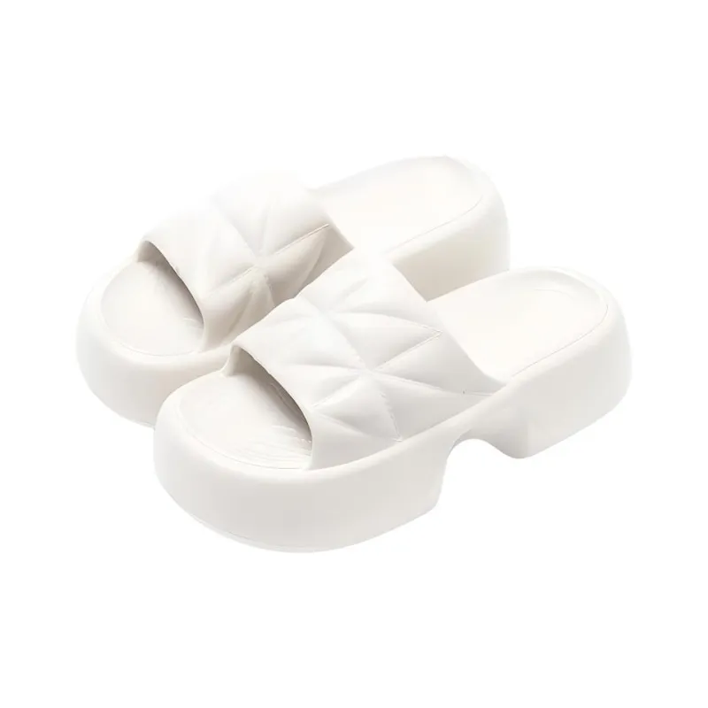 Lighthearted Minimalist Style Summer Slippers, Height Increasing Slippers, Indoor Slippers-1