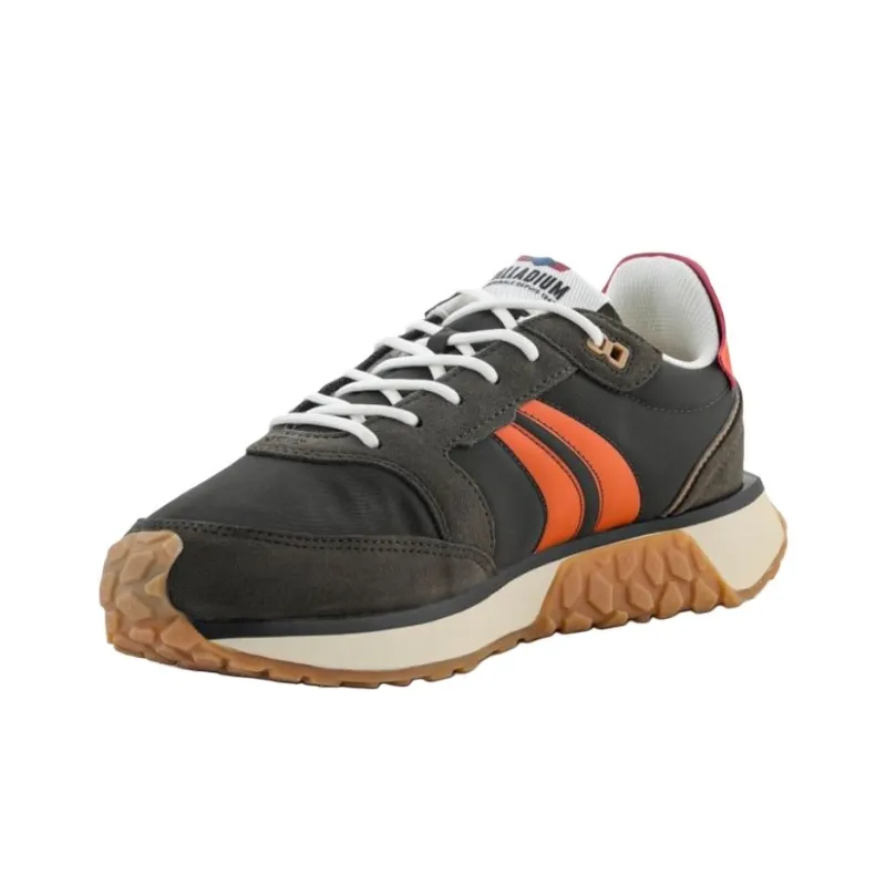Palladium Troop Runner Anti Slip Wear Resistant Low Top Casual Shoes Men's Black-4