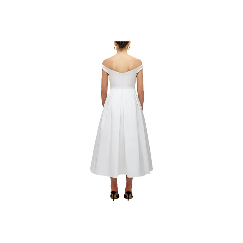 Self portrait SS22 Evening Dress Women's White-1