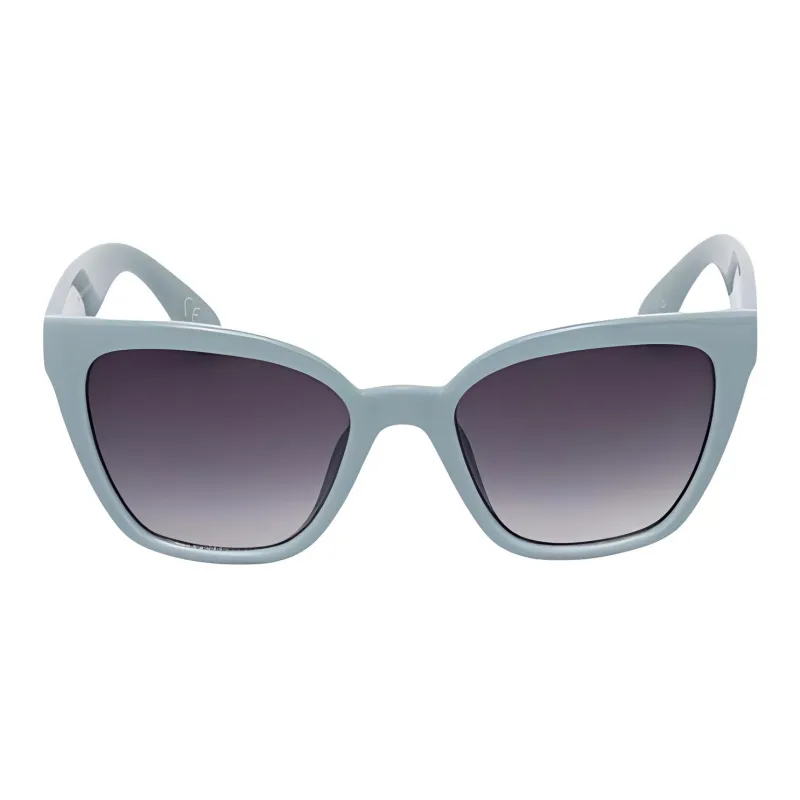 Vans Plastic Square Sunglasses Women's Blue Gray-1