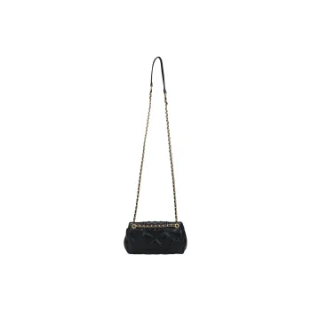 TORY BURCH Fleming Sheepskin Crossbody Bag, Shoulder Bag Mini Women's Black