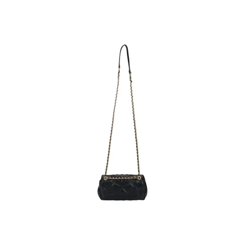 TORY BURCH Fleming Sheepskin Crossbody Bag, Shoulder Bag Mini Women's Black
