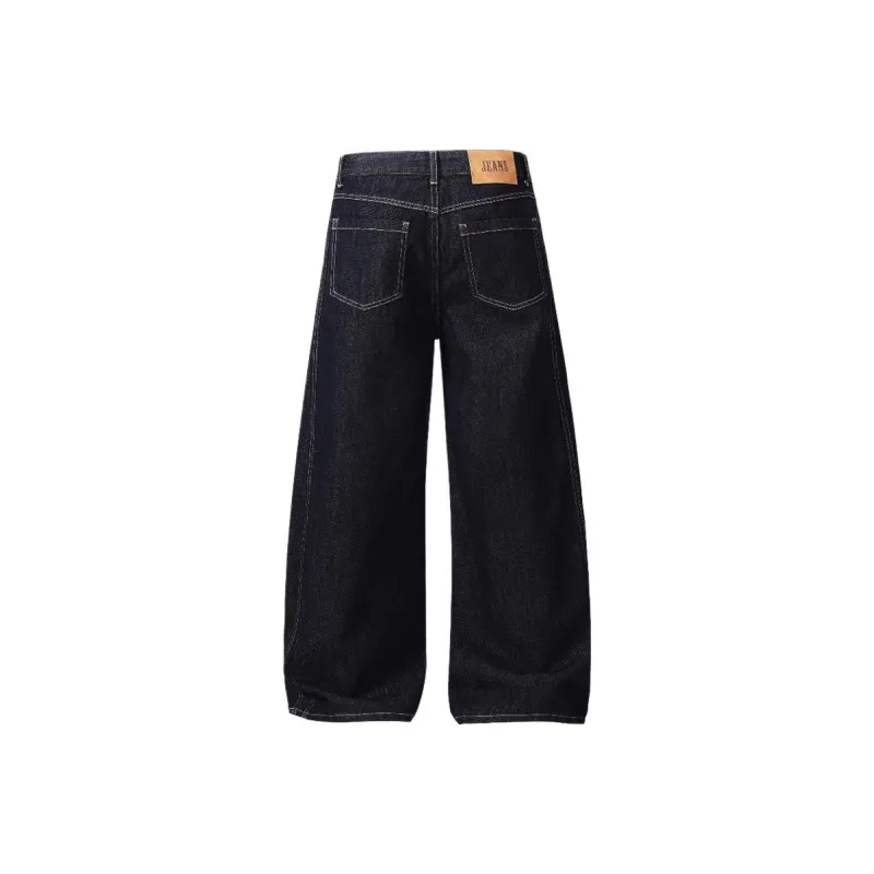 NOOING Jeans Unisex Black-1