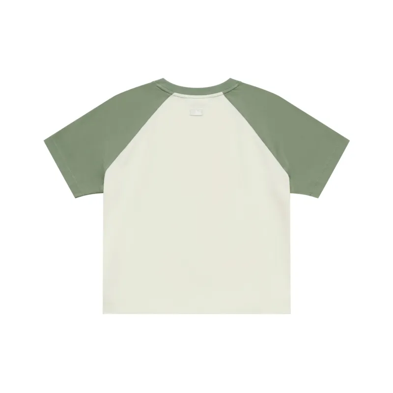 MLB Preppy Style Collection Los Angeles Dodgers SS25 T Shirt Women's Cream-1