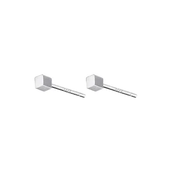 EAR PARTNER 999 Fine Silver Stud Earrings Unisex