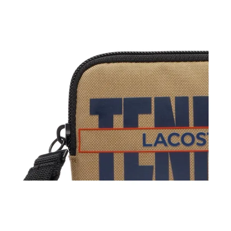 LACOSTE Polyester Wallet Men's Brown-3