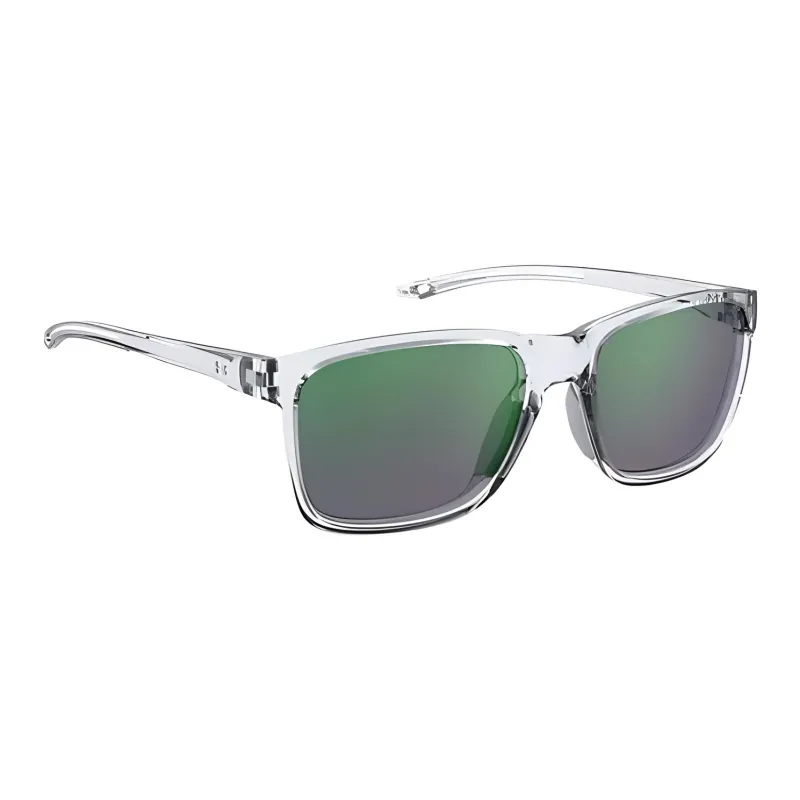 Under Armour Resin Rectangular Sunglasses Kids' Transparent-2