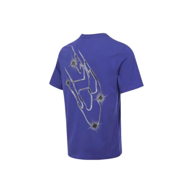 Jordan As M J SPRT DF SS CREW T Shirt Men's Purple-1