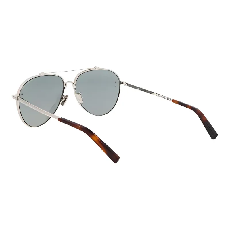 DIOR Metal Aviator Sunglasses Men's Silver-3
